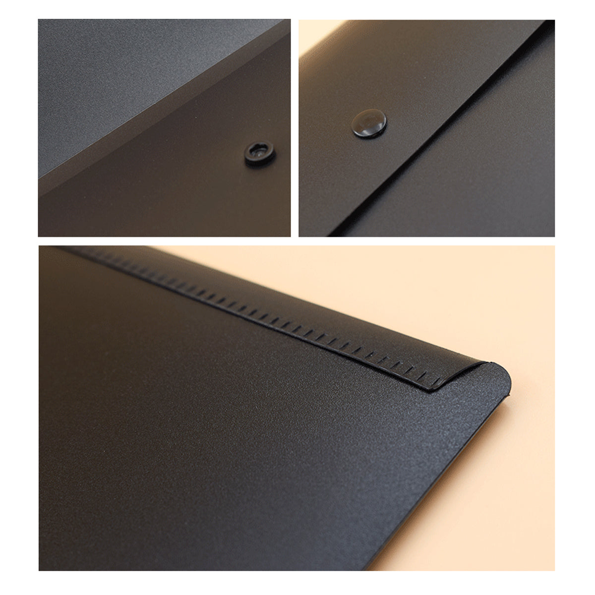 5 Pcs Plastic Envelopes Poly Envelopes, Frosted Document Folders Plastic File Folders for Home Work Office Organization, Letter Size/A4 Size