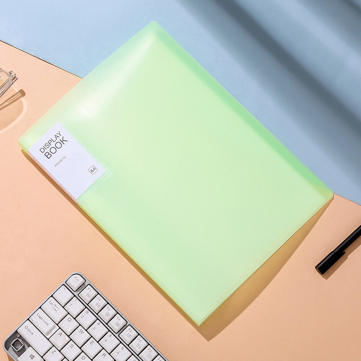 PP Cover Transparent File Folder Display Book Filling Product With A4 20/30/40/60 Inner Pages School With