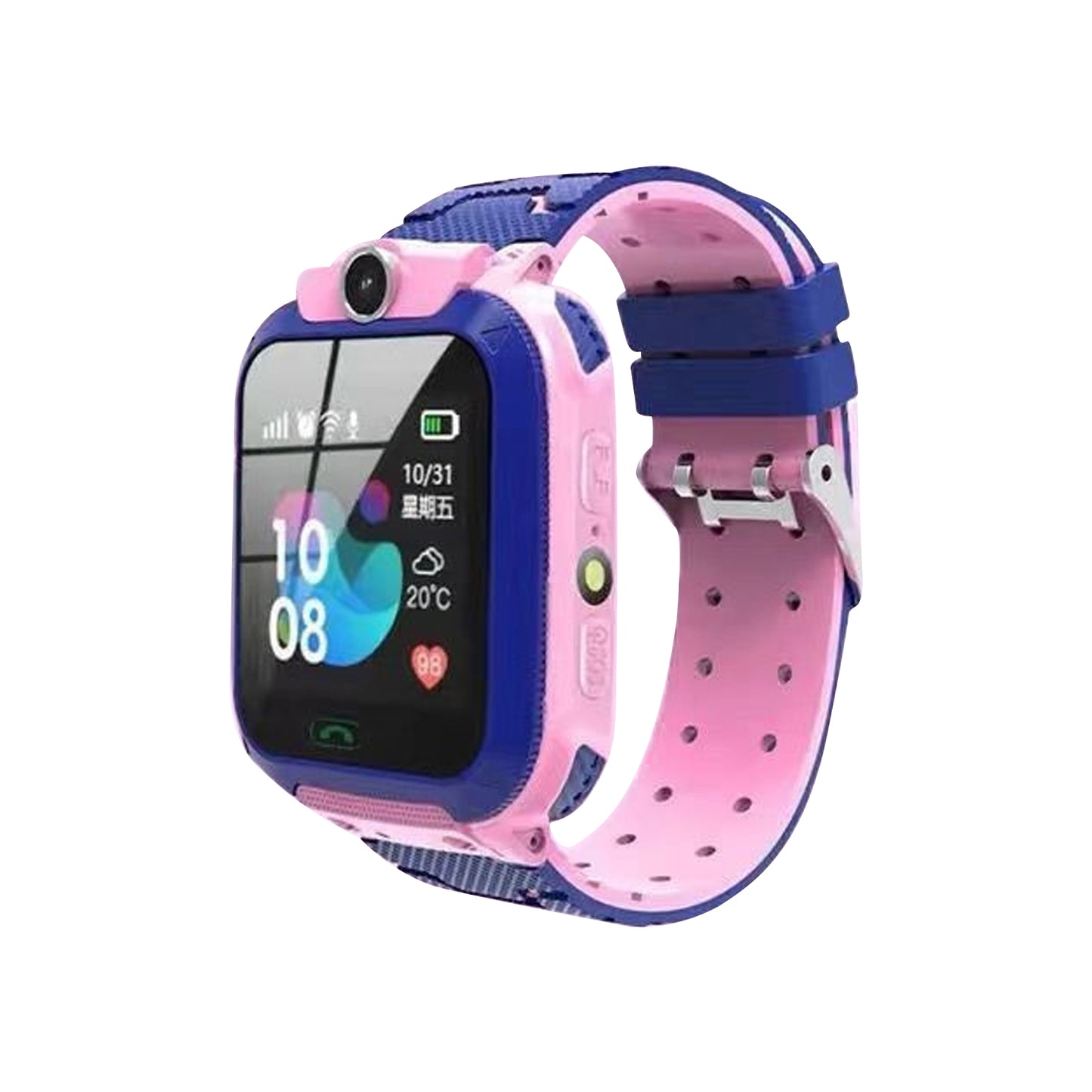 Smartwatch With GPS Tracker Texting And Calling,Smart Watch For Kids,With Two-Way Call SOS Anti-Lost Games Camera, Child Cellphone Watch School Class Gifts,4-12 Years Girls Boys Gifts