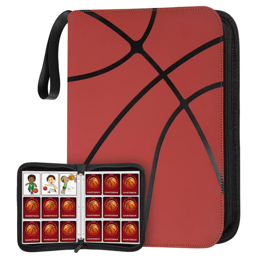 720 Pockets Basketball Card Binder Sleeves for Basketball Trading Cards, Carring Case with Basketball Card Sleeves Album Card Holder Protectors for Football Baseball Sports Card