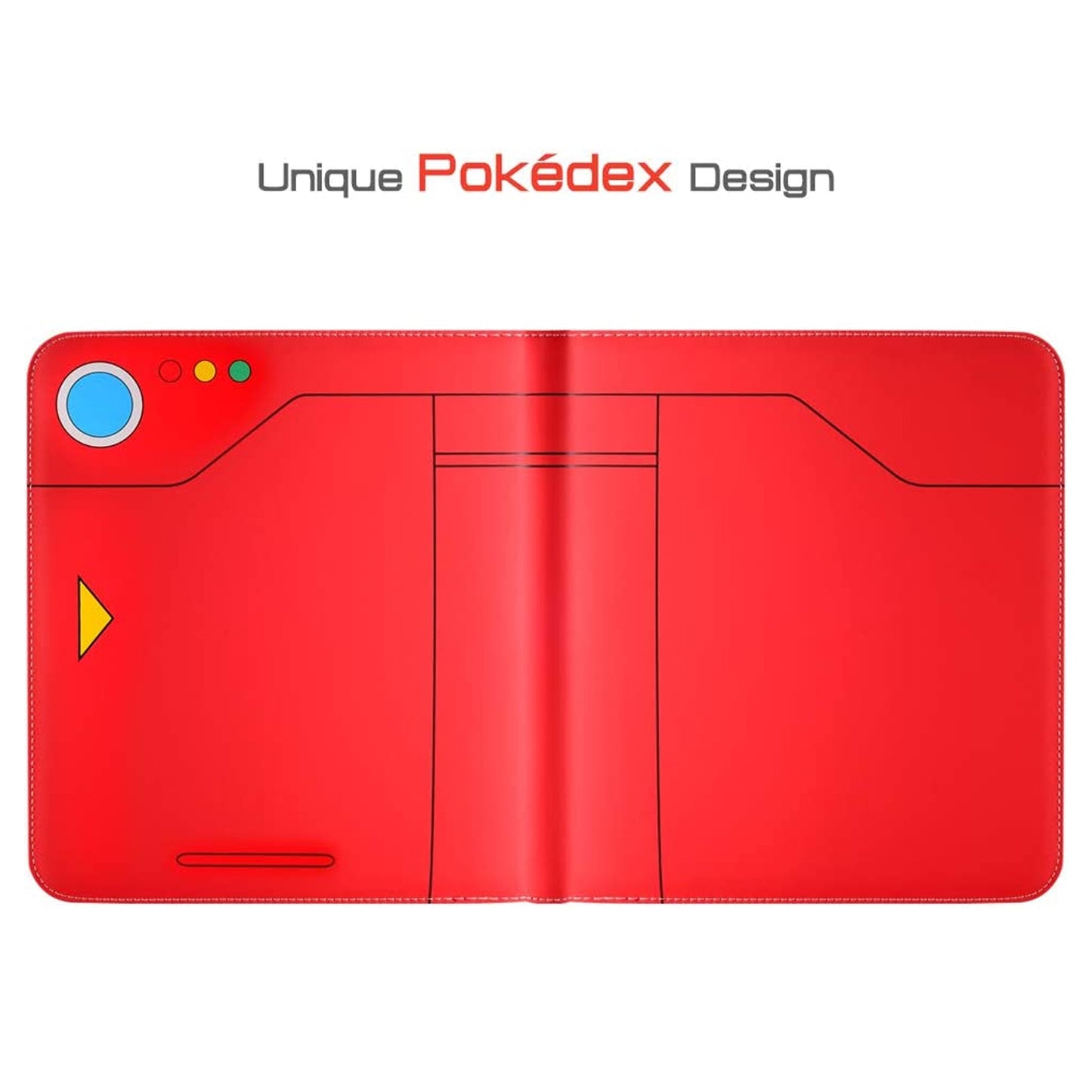 Binder Compatible with PTCG, 4 Pocket Trading Card Album Folder, Holds Up to 400 Cards.