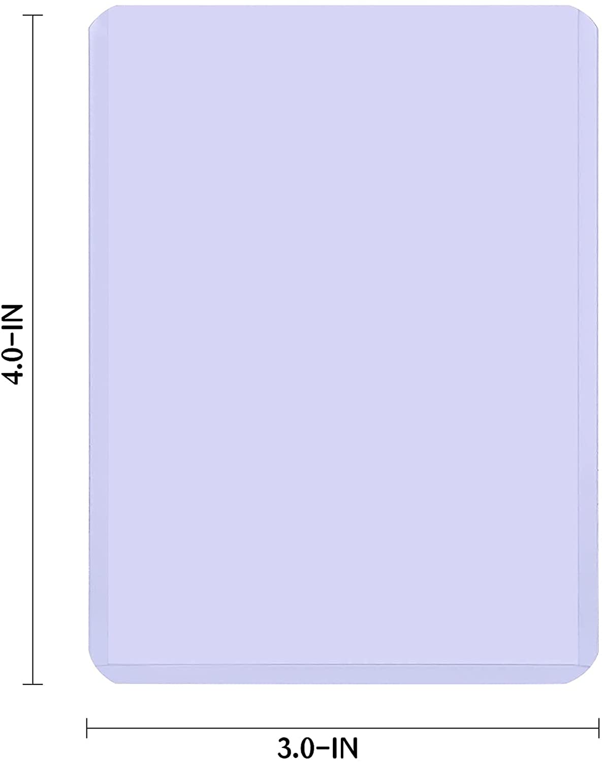 Foldermax Toploaders for Trading Cards 3 x 4 Inch 35pt (30 Count )
