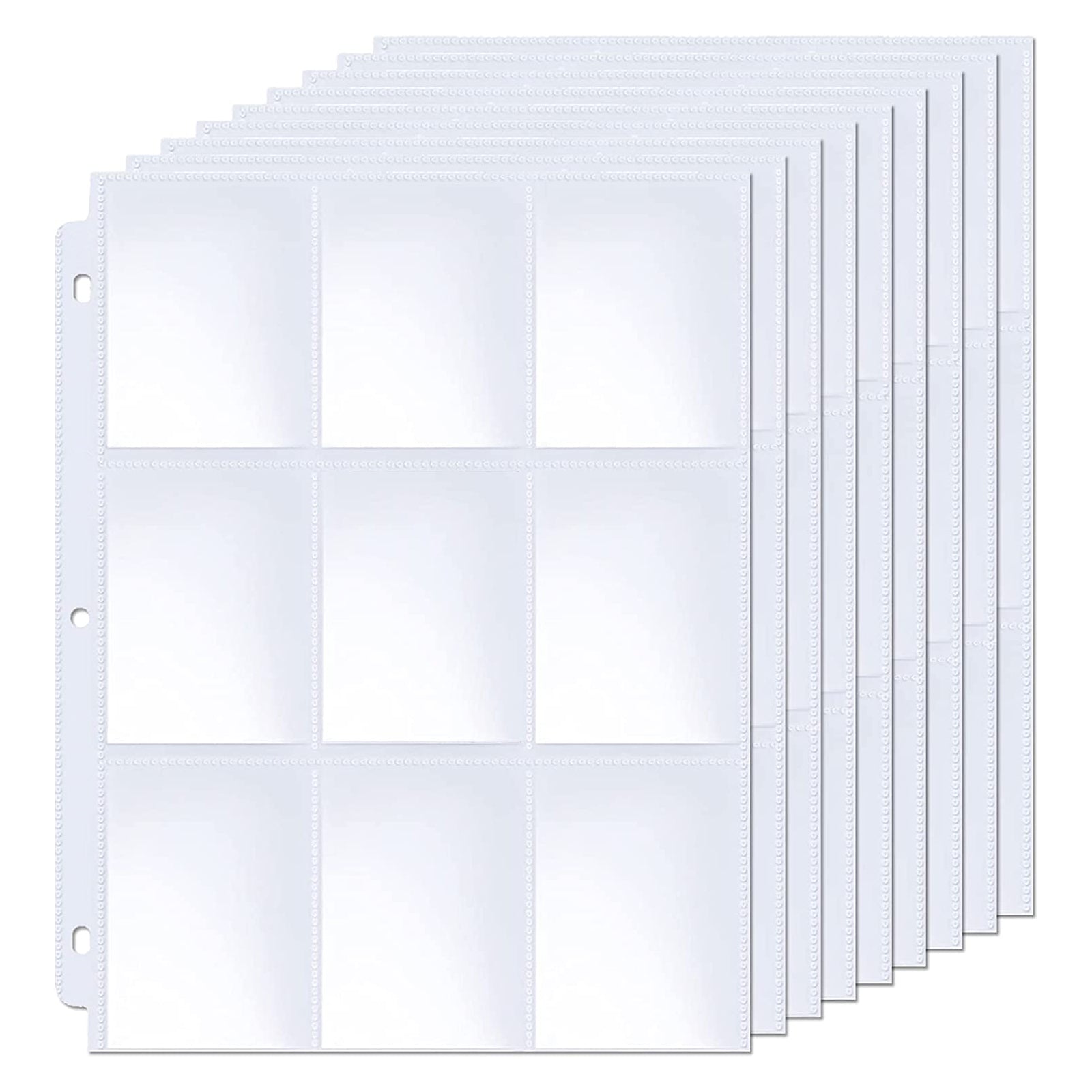 50 Pockets Trading Card Sleeves Binder, Baseball Card Binder Sleeves f Card collections store 50 Pockets Trading Card Sleeves Binder, Baseball Card Binder Sleeves f Card collections store