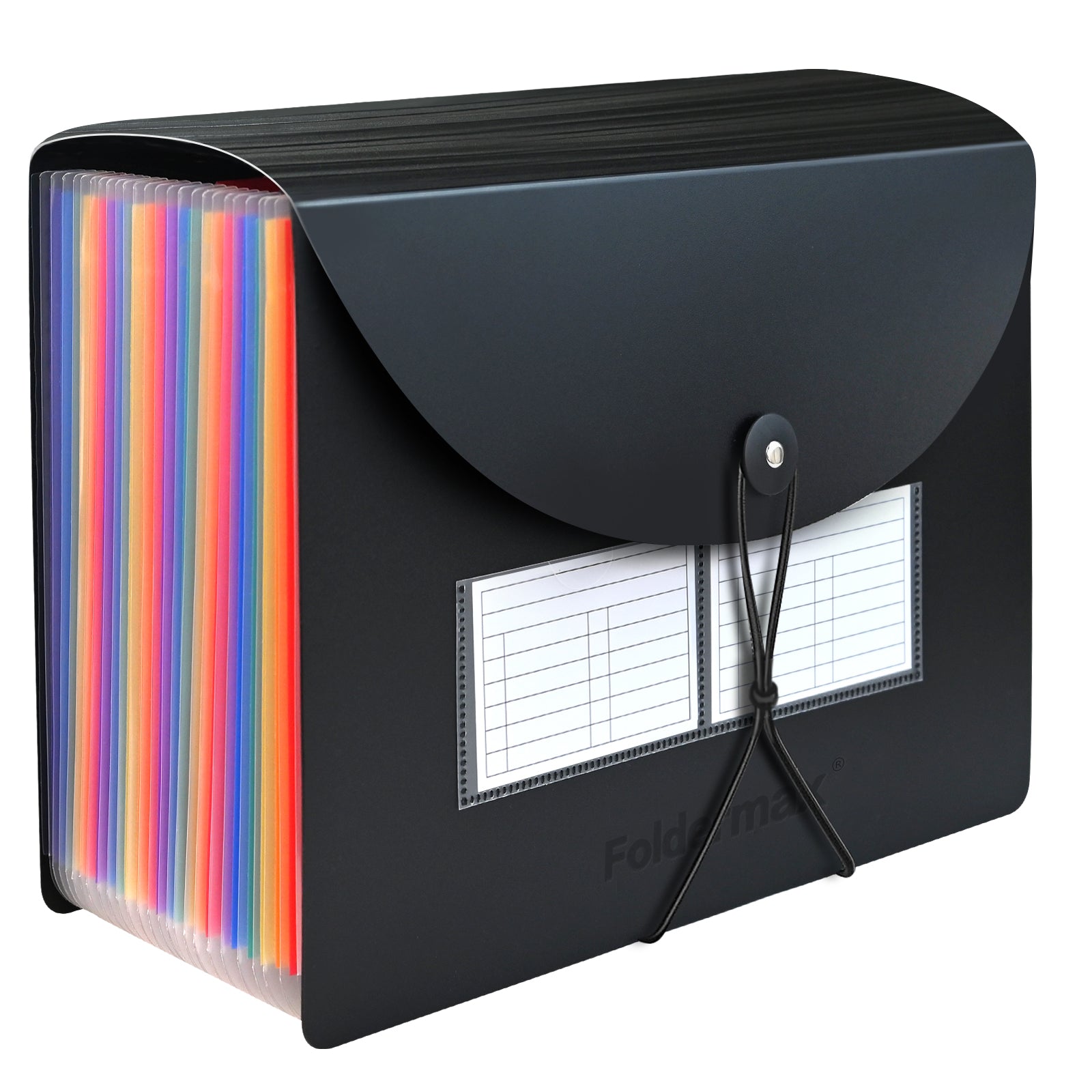 Foldermax 24 Pocket Expanding File Folder Organizer, Accordian File Or ...