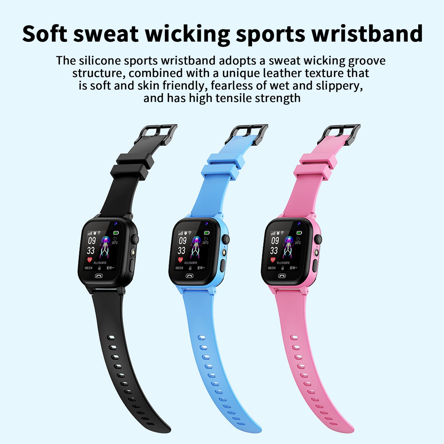 1.44" Smart Watch for Boys Girls Smartwatch for Kids with Dual Camera  Video Children Touch Screen 4-12 Years Girls Boys Gifts