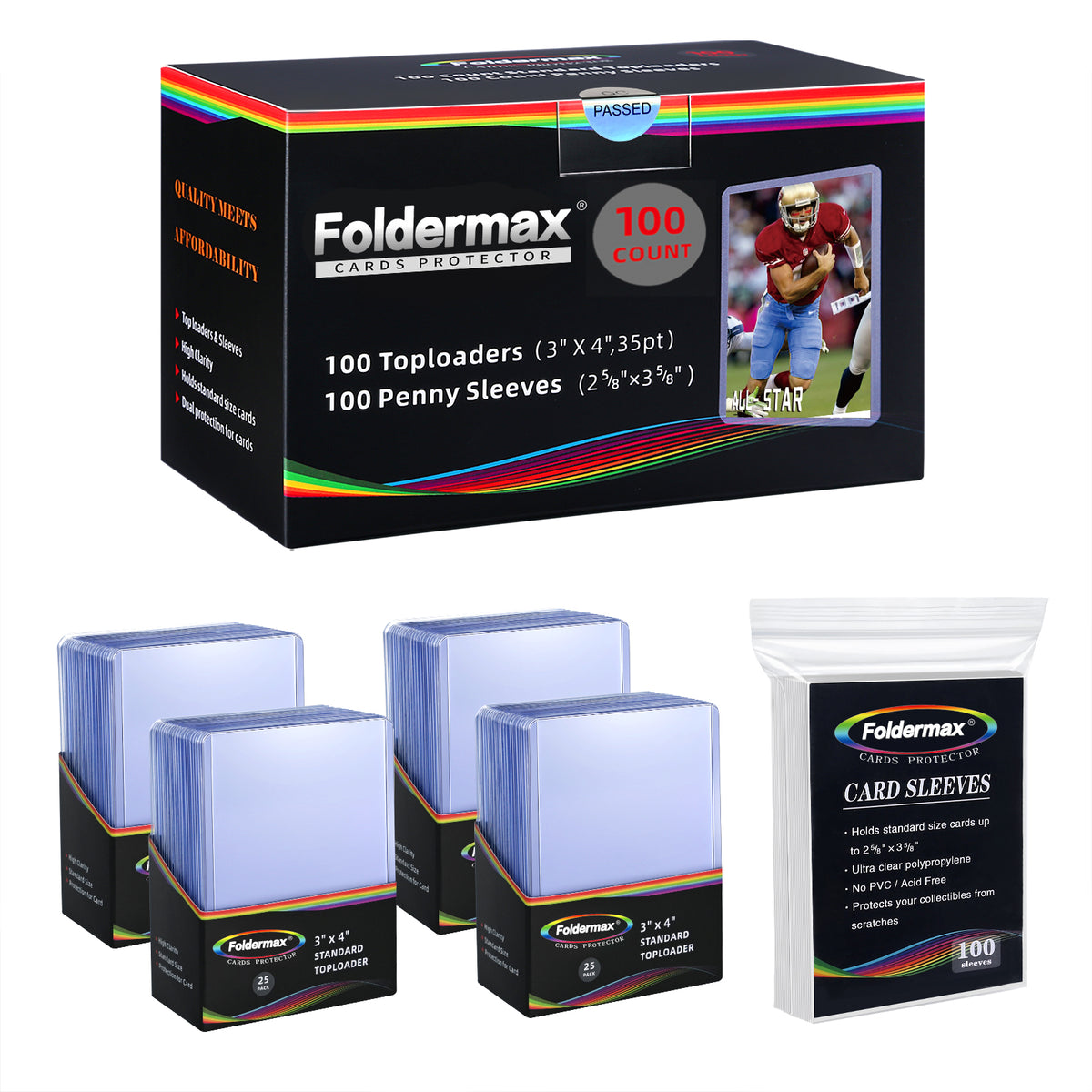 toploader card sleeves cm dimensions Foldermax 100 Top Loaders 3x4 Regular 35pt Holder and 1 – Card collections store Card Type:Fighting - Ground - Rock Pirate King Comic Cards Card Sleeve Gallery -